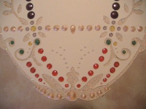 Detail-Easter Egg card