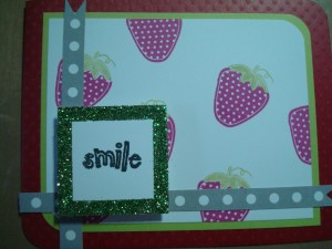 Card using mask technique