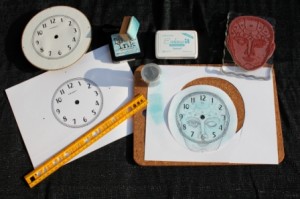 A new clock face - steampunk style A new clock face - steampunk style