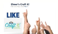 Like Elmer's Craft It on facebook