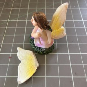 Fairy with broken wing