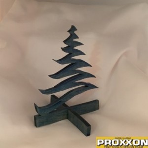 Finished Swirl Christmas Tree